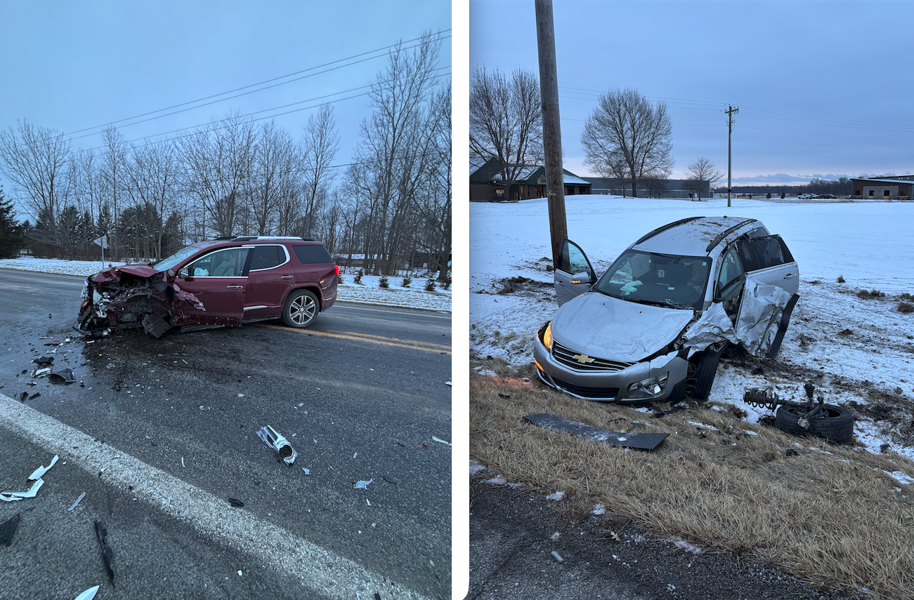 Two Vehicles Totaled in Rollover Crash on SR 205 in DeKalb